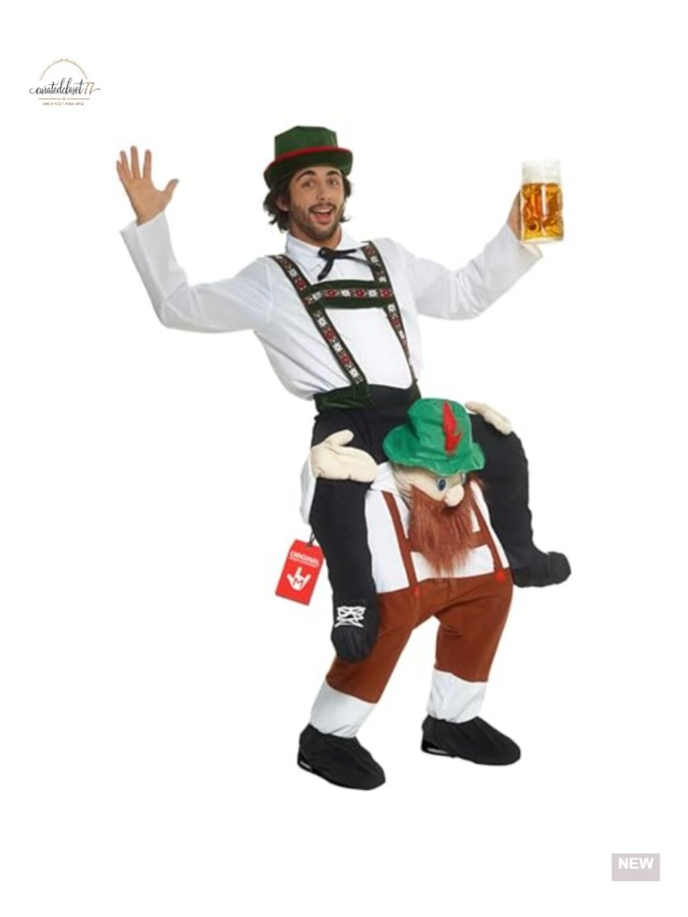 Morph Piggyback Costume Oktoberfest Ride-On Suit for Men One Size